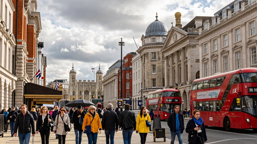 london spring travel tips