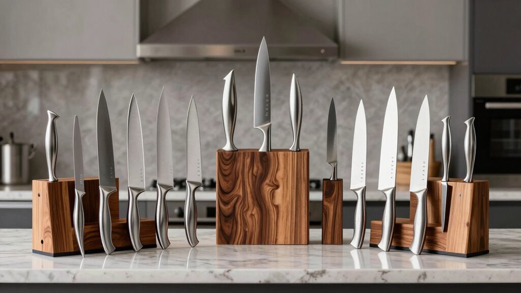 luxury kitchen knife collections