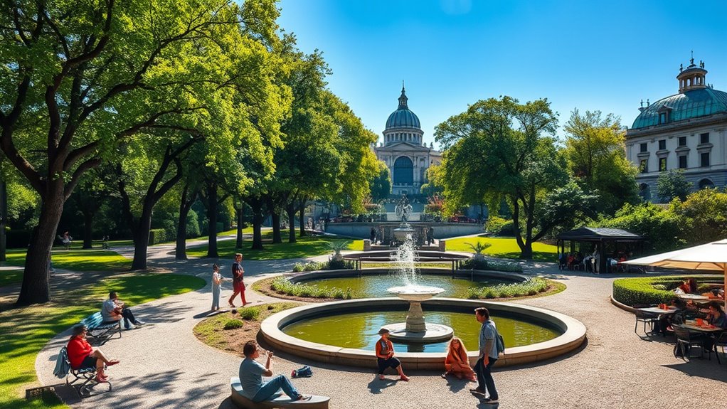 madrid parks offer scenic tranquility