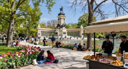 madrid spring park visits