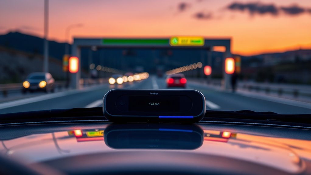 manage toll transponder usage