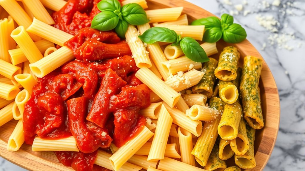 match sauce texture to pasta