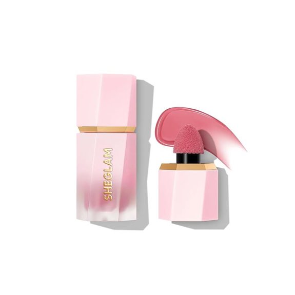 SHEGLAM Color Bloom Liquid Blush Makeup for Cheeks Matte Finish - Love Cake