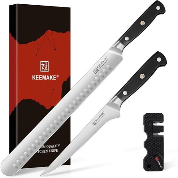 KEEMAKE Carving Knife Set for Meat and BBQ