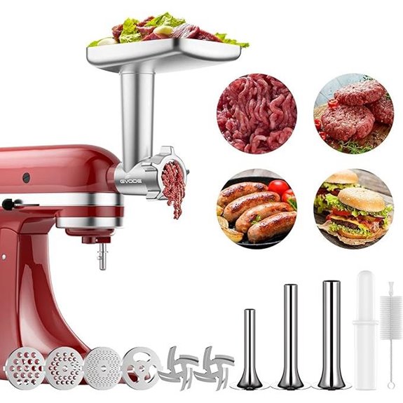 GVODE Meat Grinder Attachment for KitchenAid Mixer
