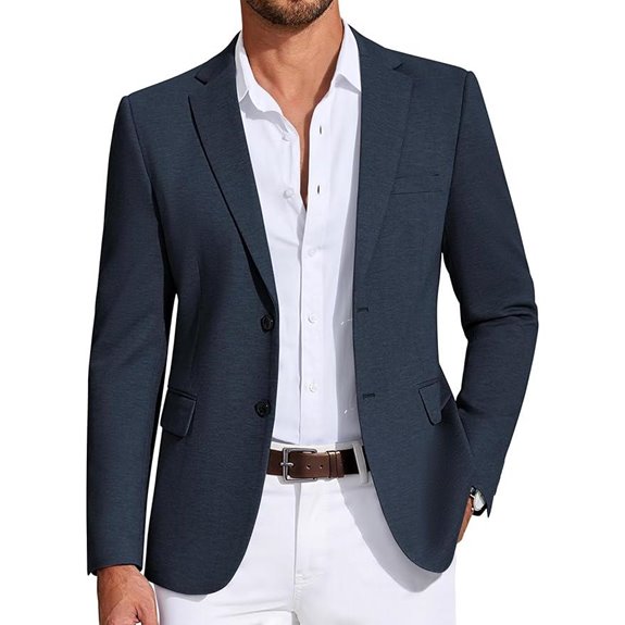 COOFANDY Men's Casual Blazer Knit Sport Coat