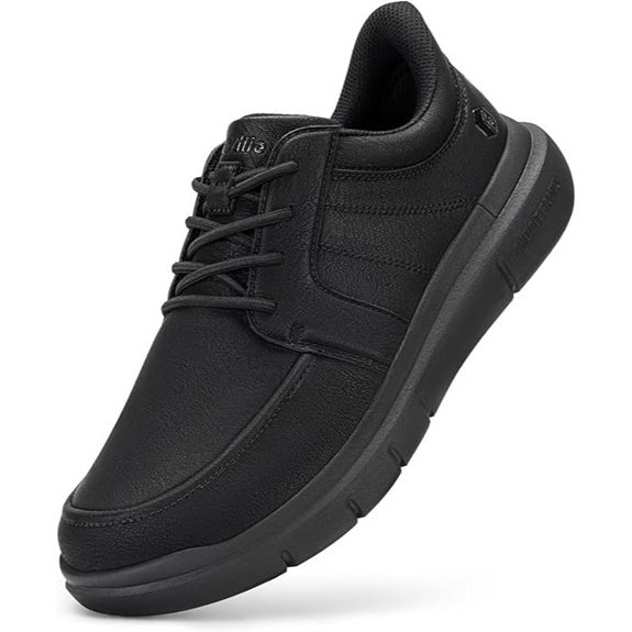 FitVille Men's Slip-On Casual Dress Shoes