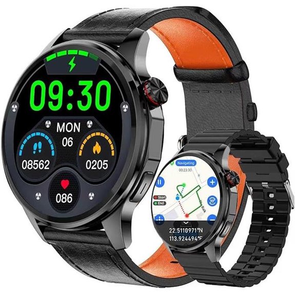 AI Smartwatch for Men with GPS and Fitness Tracking