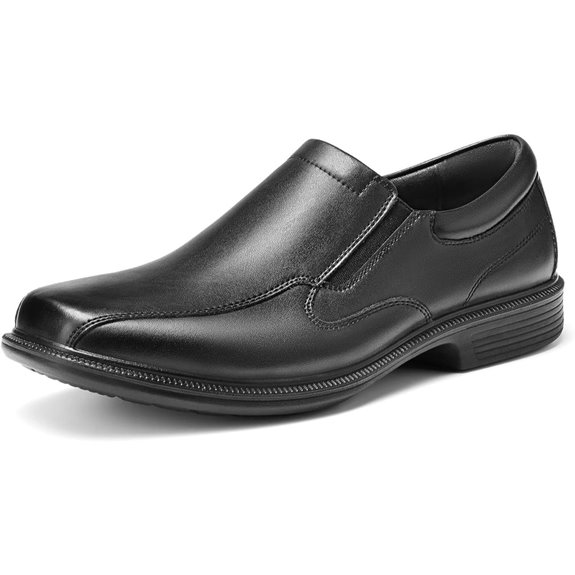 HEEZ Men’s Leather Oxford Dress Shoes