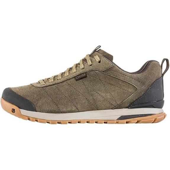 Oboz Bozeman Low Leather Hiking Shoe - Men's Canteen 10.5 Medium