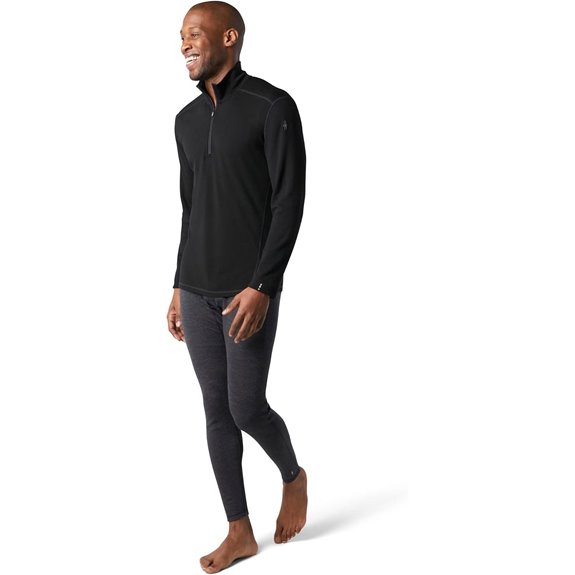Smartwool Men's Classic Thermal Merino Base Layer 1/4 Zip