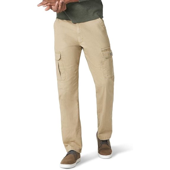 Wrangler Mens Wrangler Authentics Stretch Cargo Pant