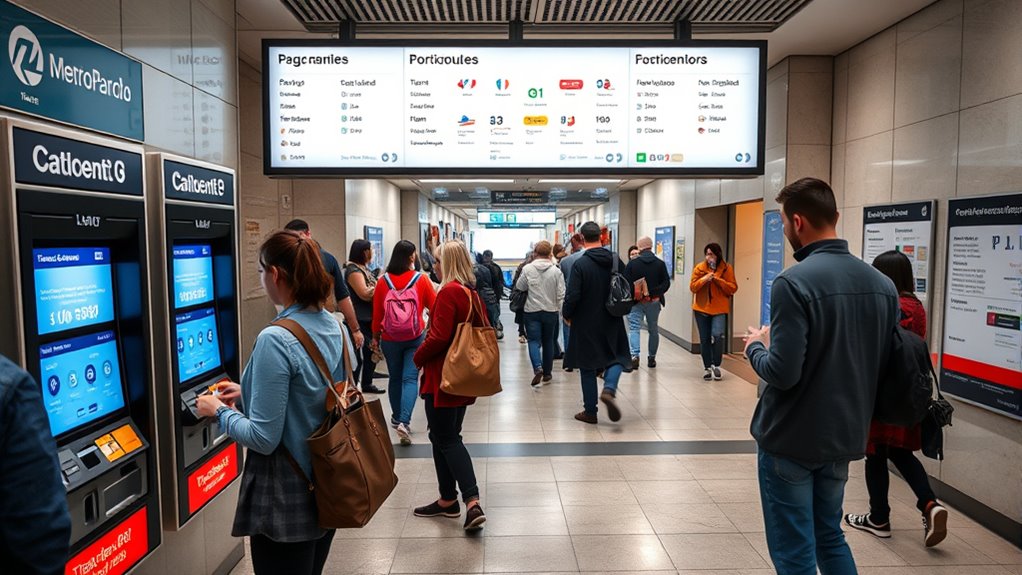 metro fare payment options