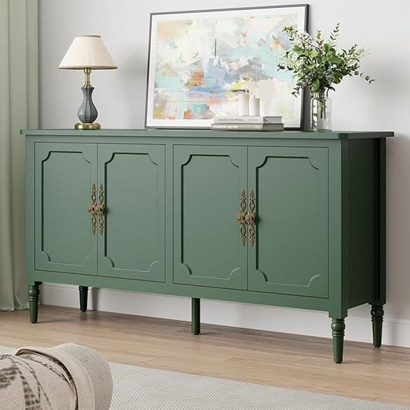 RoyalCraft 58 Modern Sideboard Buffet Cabinet