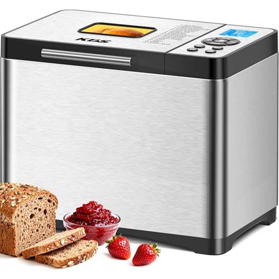 KBS 19-in-1 Programmable Bread Maker with Recipes