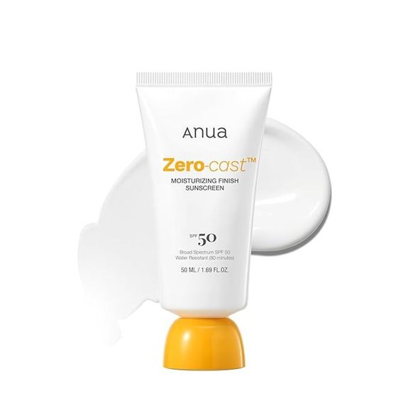 Anua Zero-Cast SPF 50 Natural Glow Sunscreen