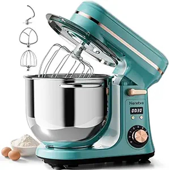 Neretva 6.34QT Stand Mixer with Stainless Steel Bowl
