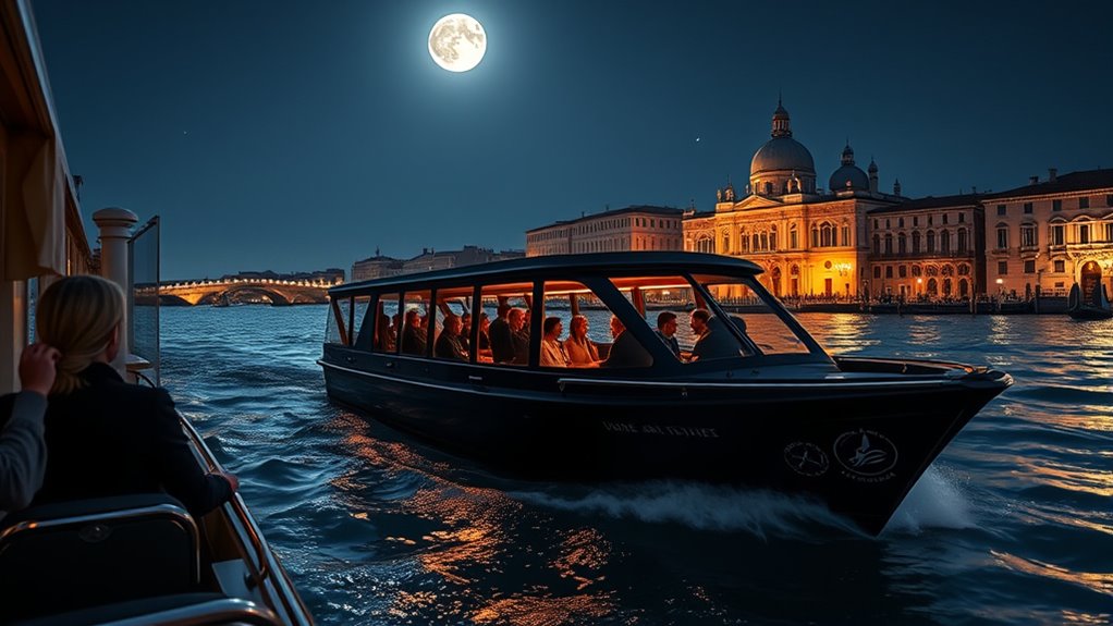 night boat services operate late