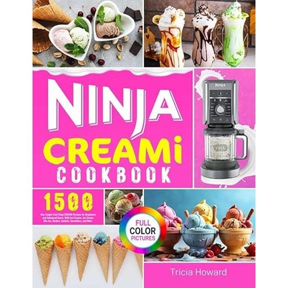 Ninja CREAMi Cookbook with 1500 Recipes