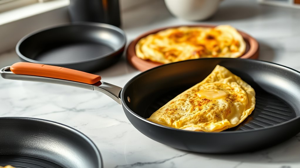 nonstick coating quality and heat distribution