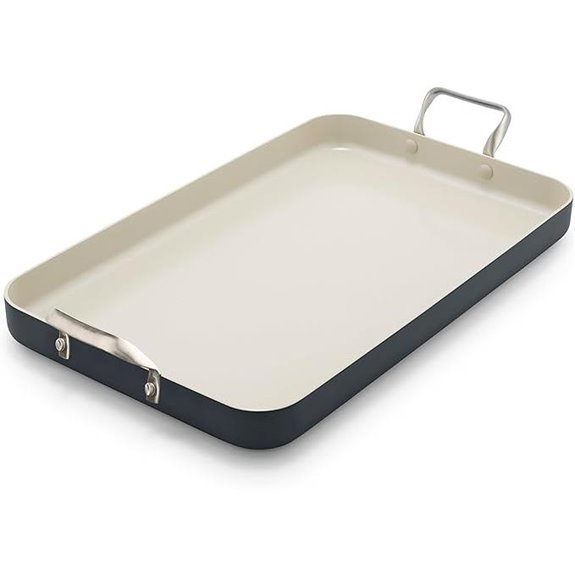 GreenPan Double Burner Griddle Pan Nonstick Oven Safe