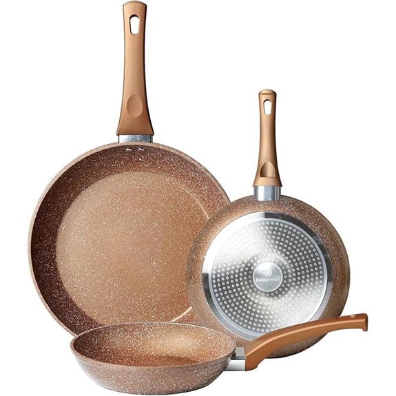 Innerwell Nonstick Frying Pan Set (3-Piece)