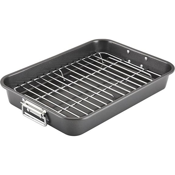 Farberware Nonstick Steel Roaster with Rack