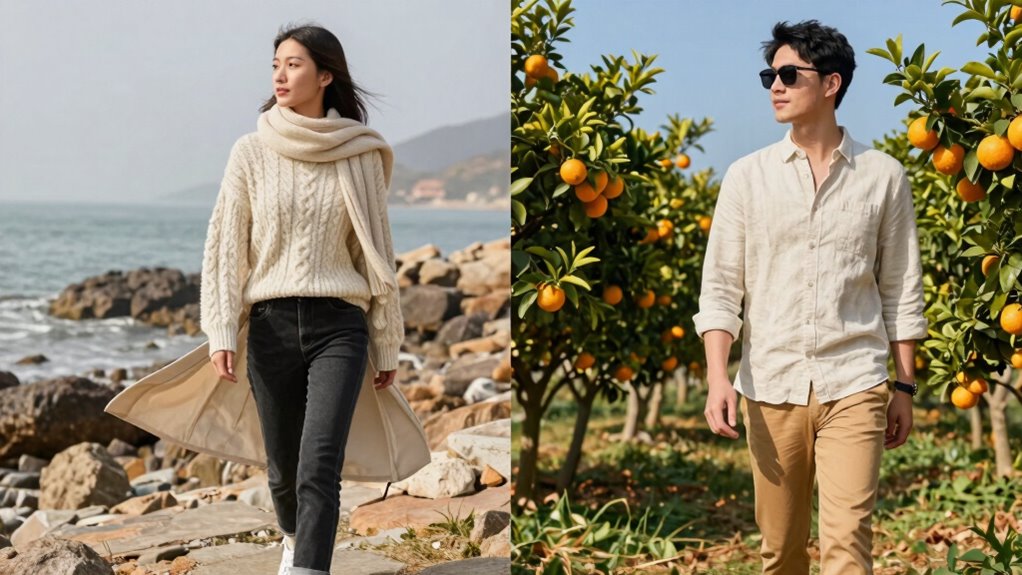 north warm south mild