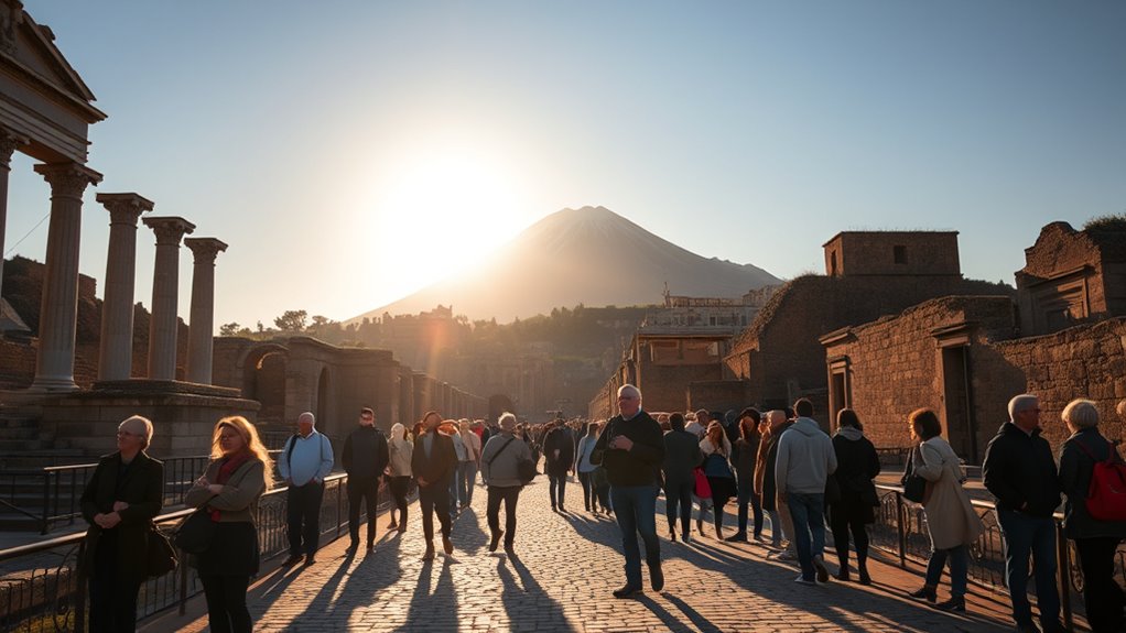 optimal timing for pompeii