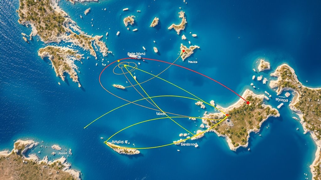 optimize ferry route connections