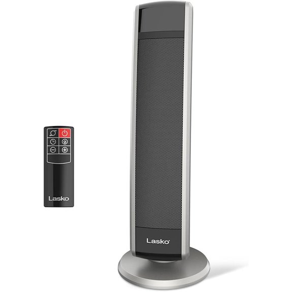 Lasko Oscillating Digital Ceramic Tower Heater 1500W