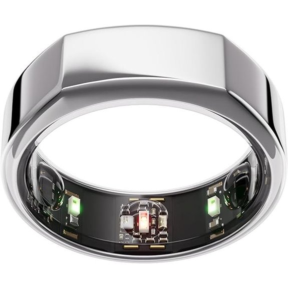 Oura Gen3 Heritage Silver Smart Sleep & Fitness Ring