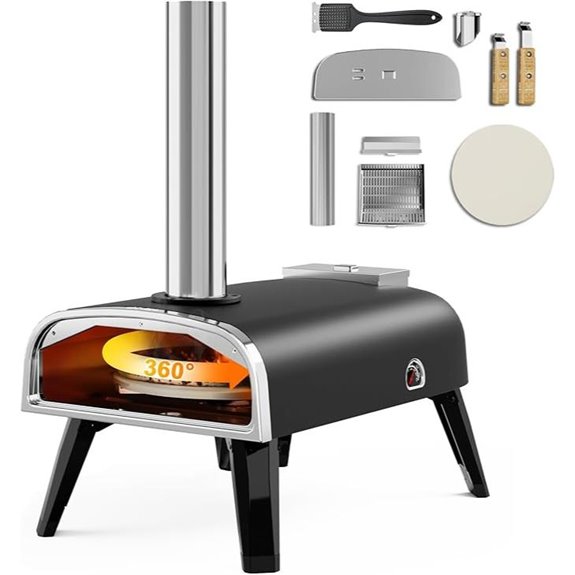 outdoor 12 pellet oven