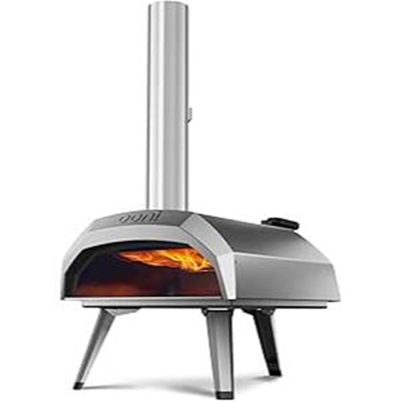 outdoor multi fuel pizza oven