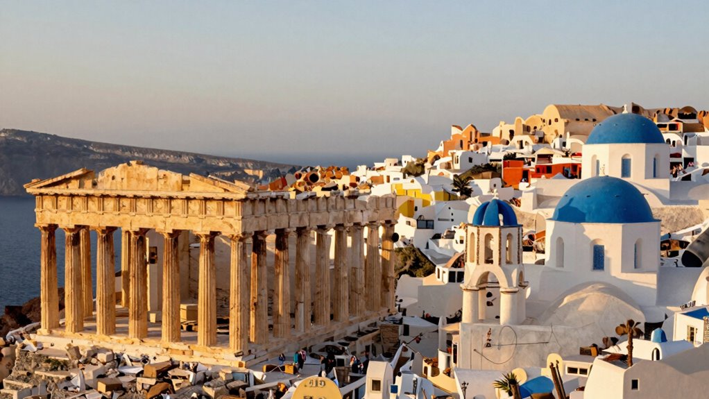 overlooking santorini s appeal