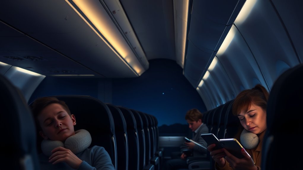 overnight flight comfort strategies