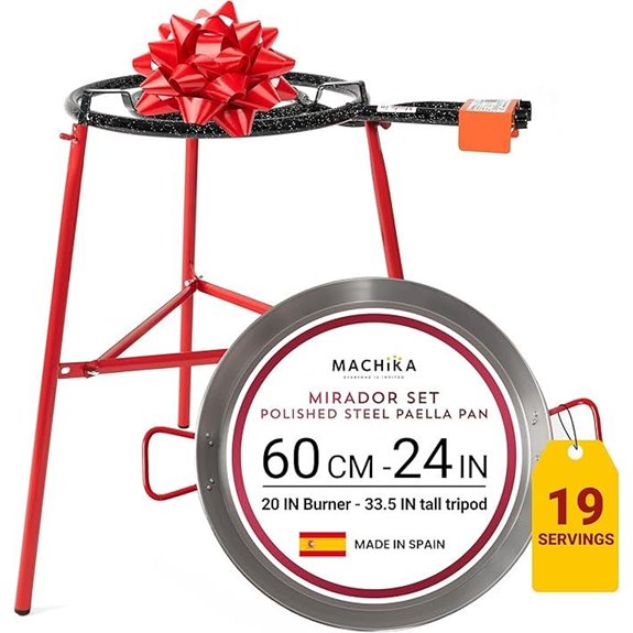 Machika Mirador Paella Burner & Pan Set