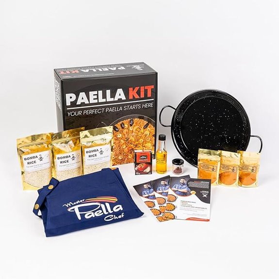 Paella Kit with Pan Rice Saffron & More