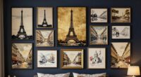 paris bedroom wall art