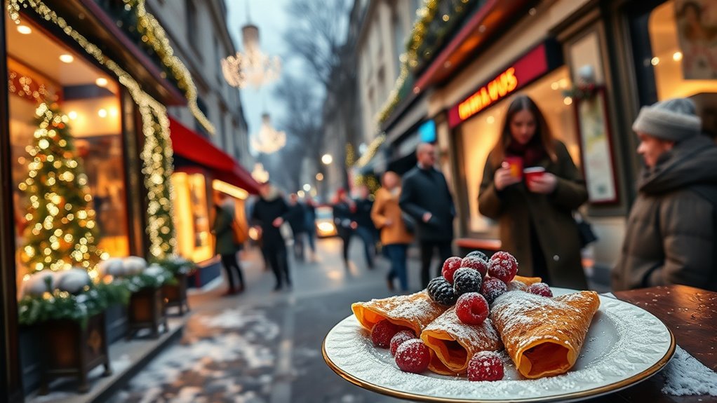 paris christmas culinary delights
