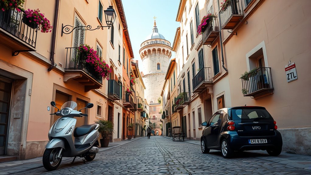 permitted vehicles in ztl areas