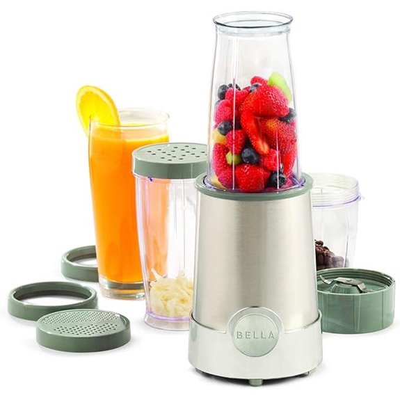 BELLA Personal Rocket Blender 12-Piece Set