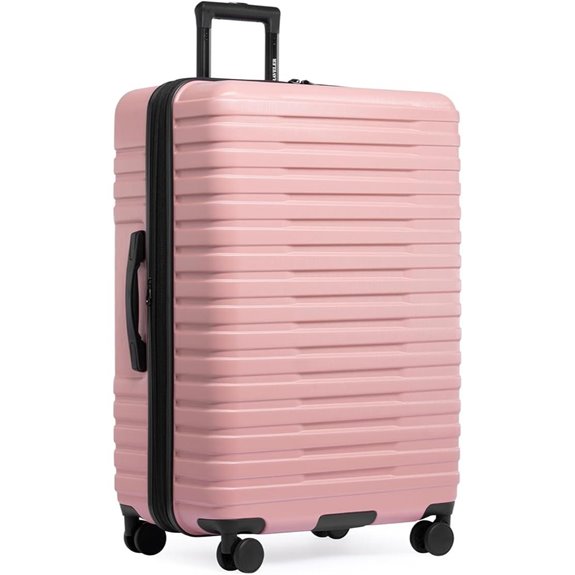 U.S. Traveler Boren 30-Inch Pink Spinner Luggage