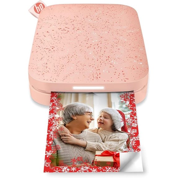HP Sprocket Portable Photo Printer (Blush Pink)