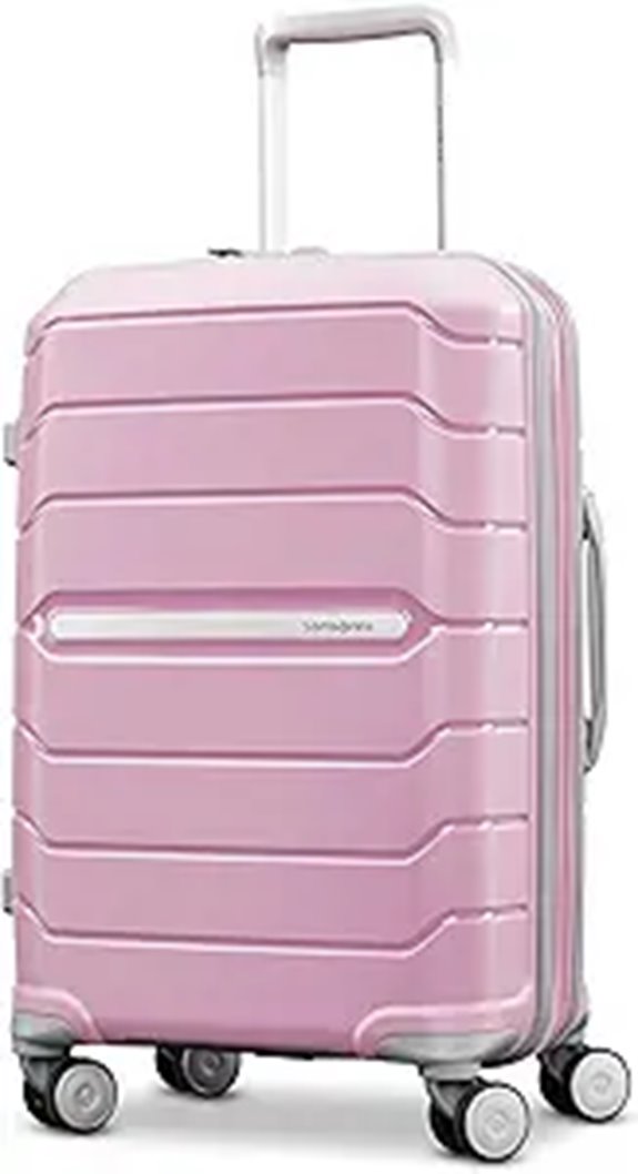 Samsonite Freeform Hardside Spinner Luggage Pink Rose