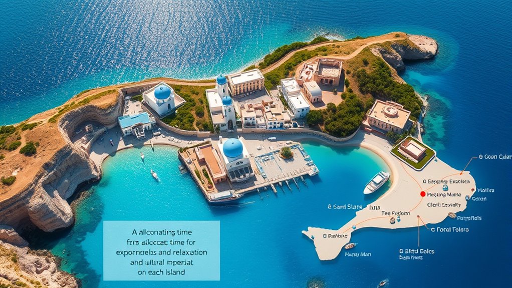 plan island activities carefully