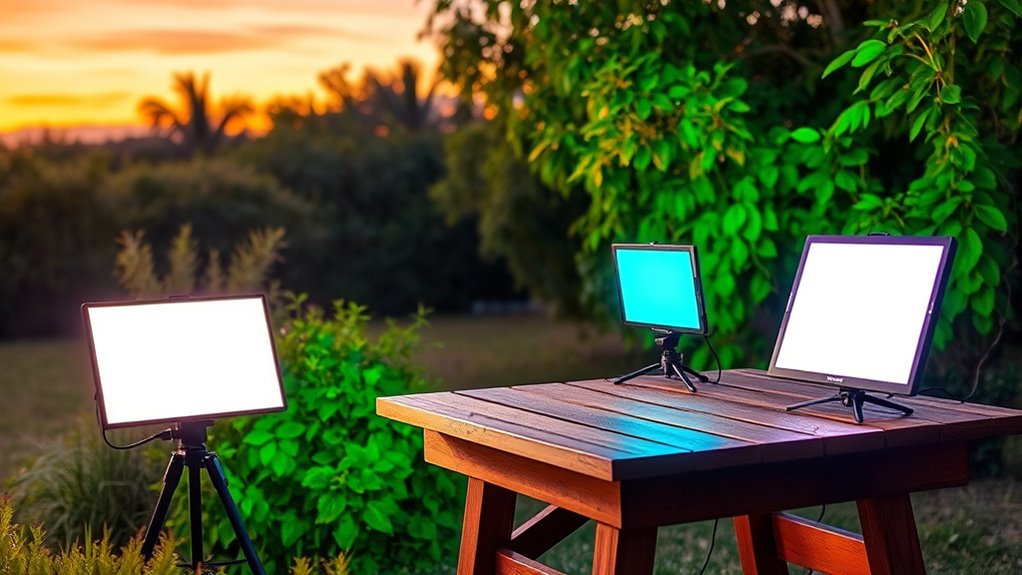 portable bright versatile lighting