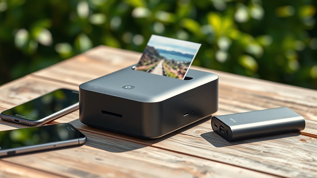 portable high quality photo printer