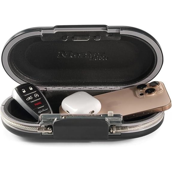 Master Lock Portable Lock Box Personal Safe
