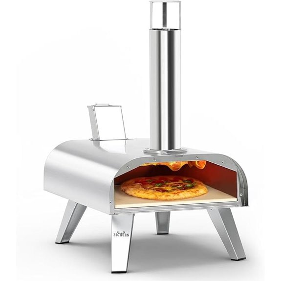 portable multi fuel pizza oven